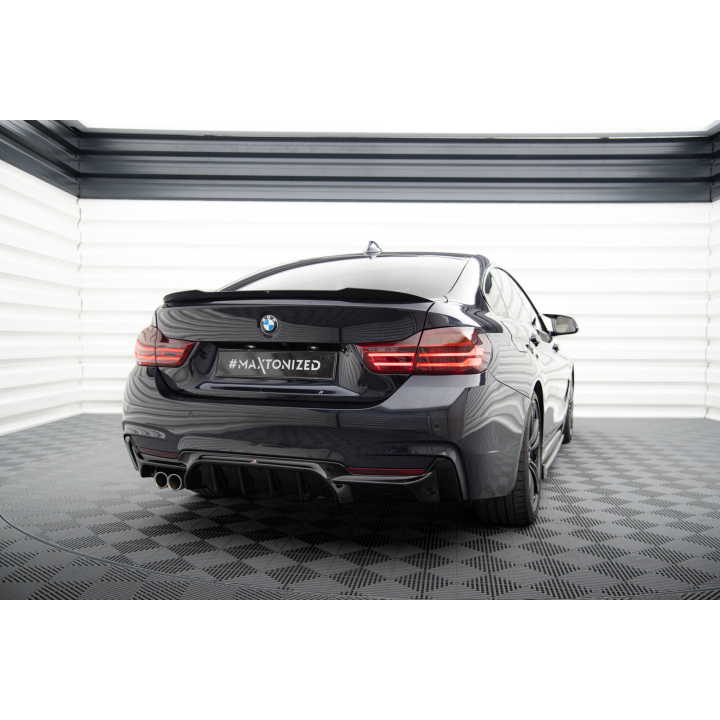 Dokładka Tylna BMW 4 Coupe / Gran Coupe / Cabrio M-Pack F32 / F36 / F33 (Wersja z wydechem z jednej strony)