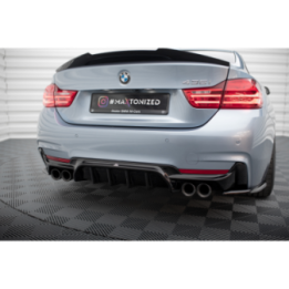 Dokładka Tylna BMW 4 Coupe / Gran Coupe / Cabrio M-Pack F32 / F36 / F33 (Wersja z podwójnymi wydechami z dwóch stron)