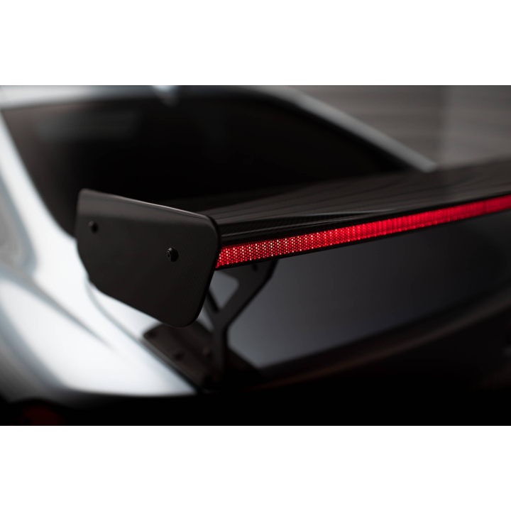 Karbonowy Spoiler Z Zewnętrznymi Wspornikami + LED BMW 4 F32 / 4 F32 M-Pack Coupe