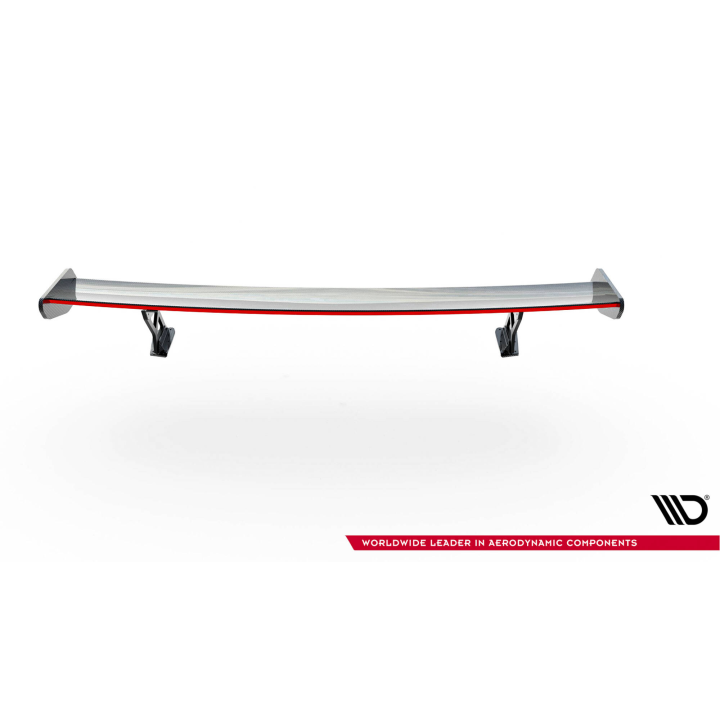 Karbonowy Spoiler Z Zewnętrznymi Wspornikami + LED BMW 4 F32 / 4 F32 M-Pack Coupe