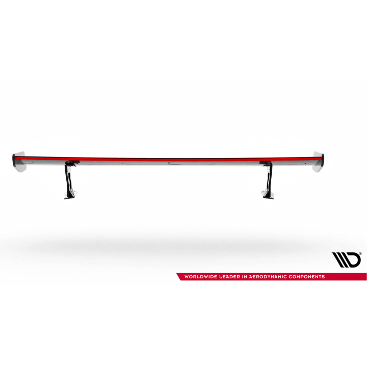 Karbonowy Spoiler Z Zewnętrznymi Wspornikami + LED BMW 4 F32 / 4 F32 M-Pack Coupe