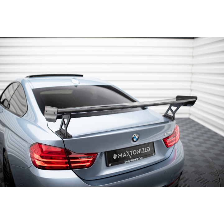 Karbonowy Spoiler Z Zewnętrznymi Wspornikami BMW 4 F32 / 4 F32 M-Pack Coupe