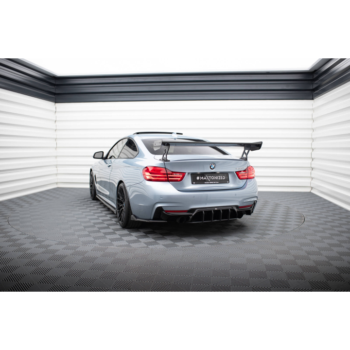 Karbonowy Spoiler Z Zewnętrznymi Wspornikami BMW 4 F32 / 4 F32 M-Pack Coupe