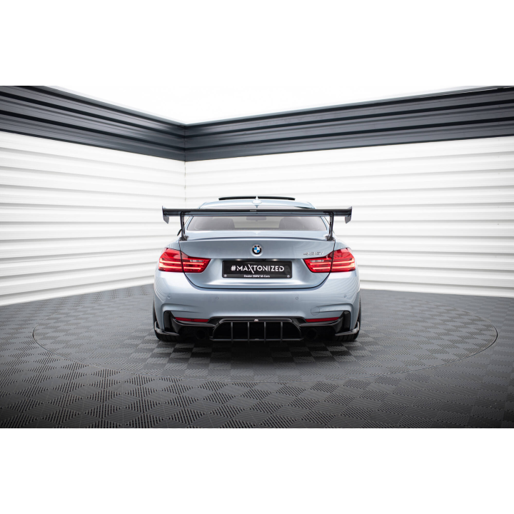Karbonowy Spoiler Z Zewnętrznymi Wspornikami BMW 4 F32 / 4 F32 M-Pack Coupe