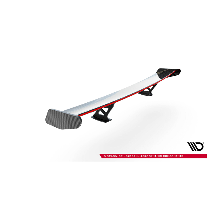 Karbonowy Spoiler Z Wewnętrznymi Wspornikami + LED BMW 4 F32 / 4 F32 M-Pack Coupe