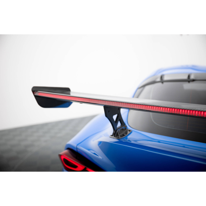 Karbonowy Spoiler Z Zewnętrznymi Wspornikami + LED Toyota Supra Mk5