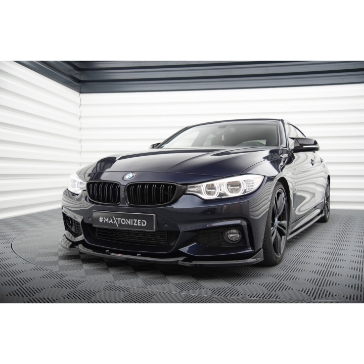 Splitter Przedni V.6 BMW 4 Coupe / Gran Coupe / Cabrio M-Pack F32 / F36 / F33