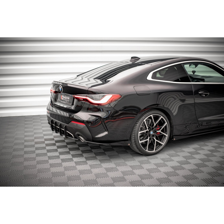 Splittery Tylne Boczne Street Pro + Flaps BMW 4 M-Pack G22 / G23 / G22 Facelift / G23 Facelift