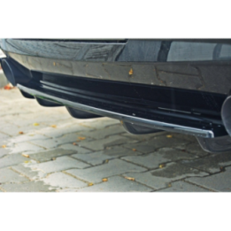 Splitter Tylny BMW 5 M-Pack Sedan/Touring F10/F11  (2 podwójne końcówki wydechu)