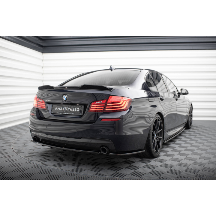 Splitter Tylny BMW 5 M-Pack Sedan/Touring F10/F11 (2 pojedyncze końcówki wydechu)