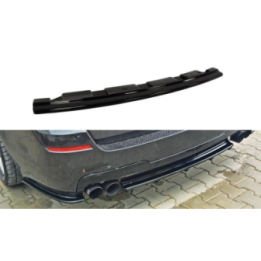 Splitter Tylny BMW 5 M-Pack Sedan/Touring F10/F11 - Without Vertical Bars (2 podwójne końcówki wydechu)