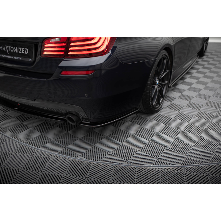 Splittery Tylne Boczne BMW 5 M-Pack Sedan /Touring  F10/F11 (2 pojedyncze końcówki wydechu)