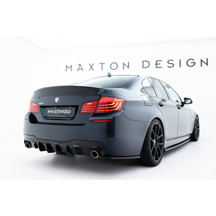 Dokładka Tylna V.2 BMW 5 M-Pack F10 / F11 (Wersja z dwoma pojedynczymi wydechami)