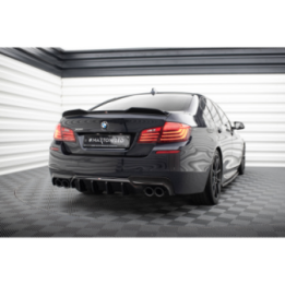 Dokładka Tylna V.2 BMW 5 M-Pack F10 / F11 (Wersja z dwoma podwójnymi wydechami)