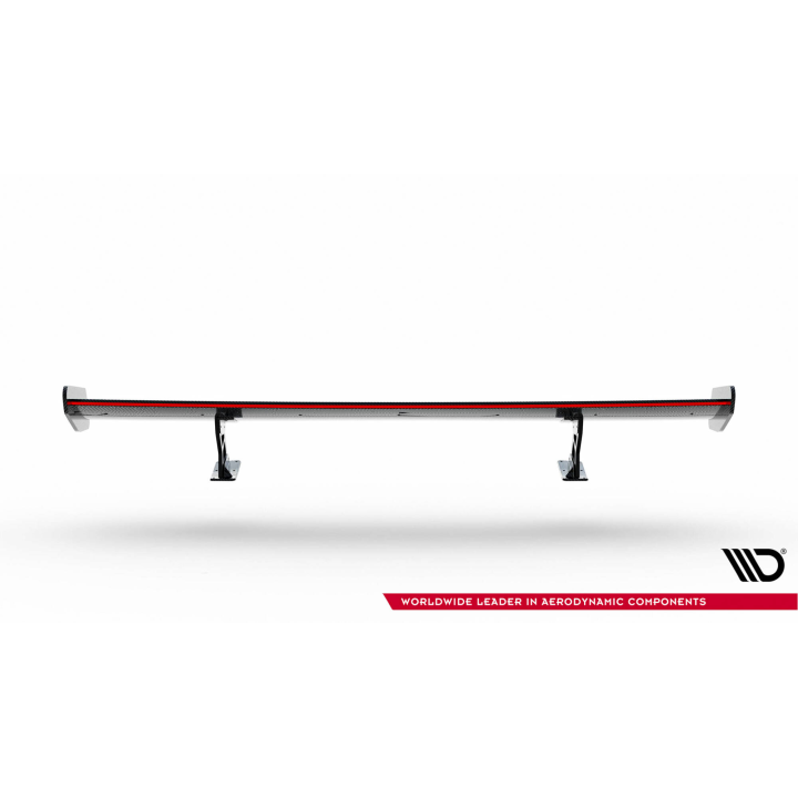 Karbonowy Spoiler Z Wewnętrznymi Wspornikami + LED BMW 5 / M5 Sedan G30 / F90