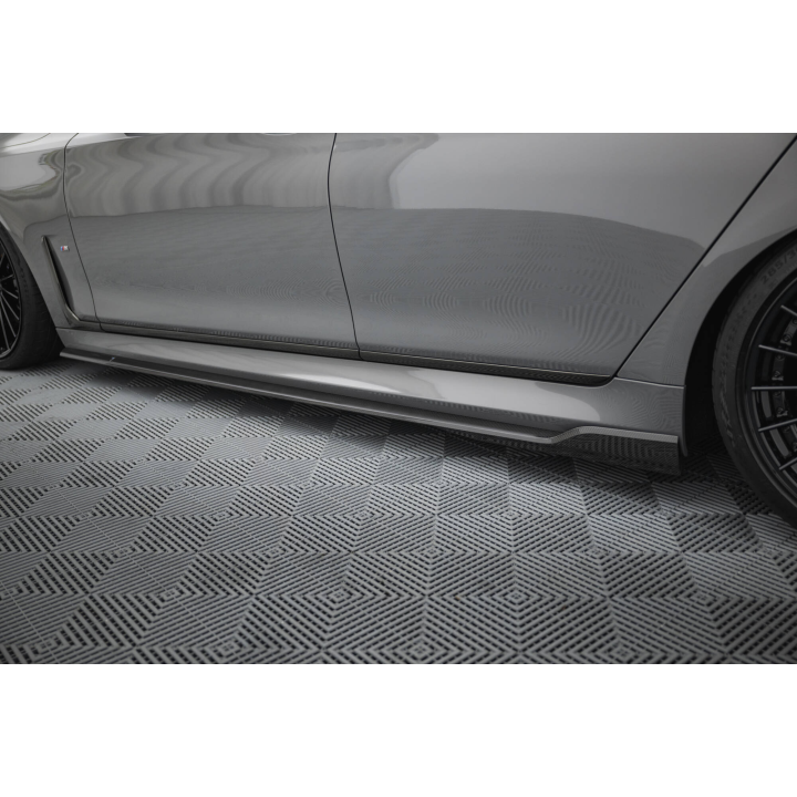 Karbonowe Splittery Boczne Prepreg BMW 7 M-Pack G11 Facelift