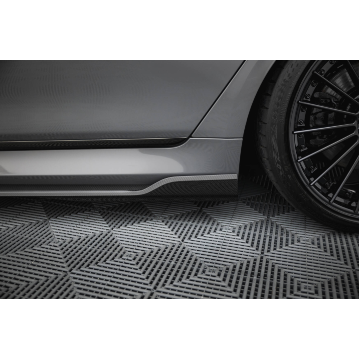 Karbonowe Splittery Boczne Prepreg BMW 7 M-Pack G11 Facelift
