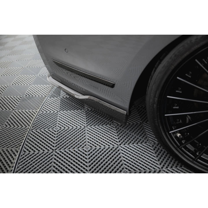 Karbonowy Zestaw Splitterów Prepreg BMW 7 M-Pack G11 Facelift
