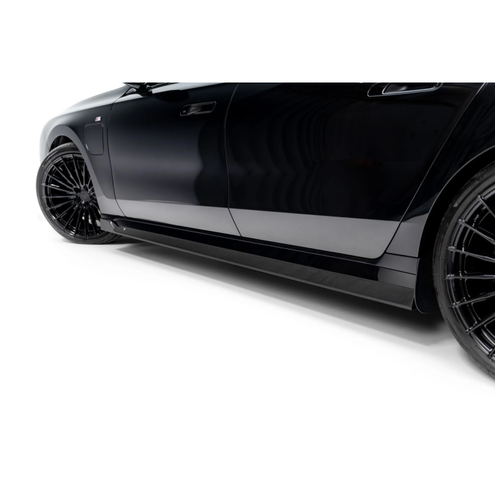 Karbonowe Splittery Boczne Prepreg BMW 7 M-Pack / M760e / i7 M-Pack G70