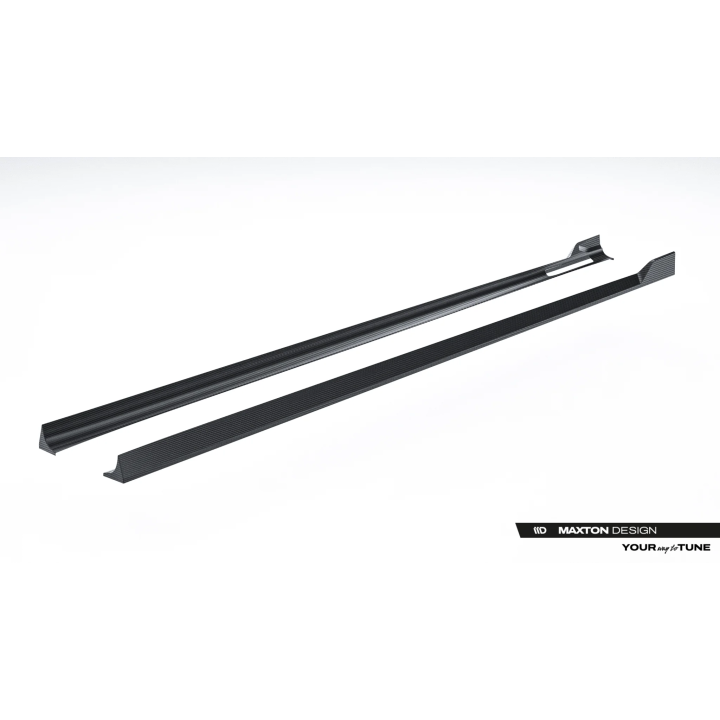 Karbonowe Splittery Boczne Prepreg BMW 7 M-Pack / M760e / i7 M-Pack G70