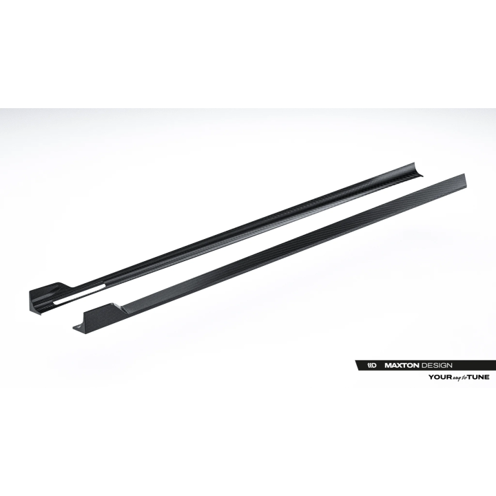 Karbonowe Splittery Boczne Prepreg BMW 7 M-Pack / M760e / i7 M-Pack G70