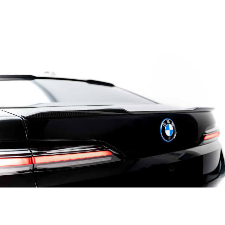 Karbonowy Spoiler Tylnej Klapy (Dolny) Prepreg BMW 7 M-Pack / M760e / i7 M-Pack G70