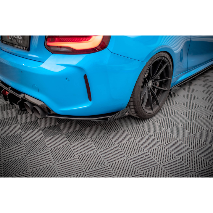 Splittery Tylne Boczne Street Pro + Flaps BMW M2 F87