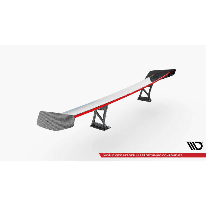 Karbonowy Spoiler Z Wewnętrznymi Wspornikami + LED BMW M2 F87 / 2 / 2 M-Pack F22