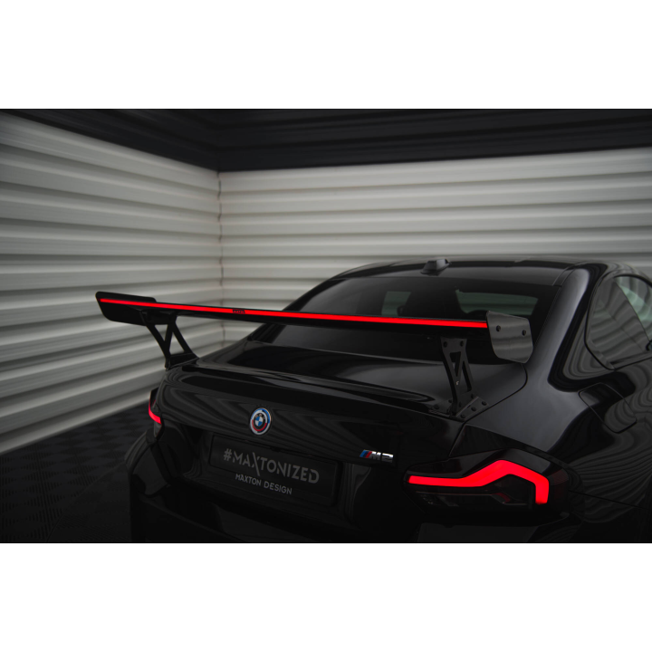 Karbonowy Spoiler Z Zewnętrznymi Wspornikami + Światło LED BMW M2 G87 / M240i / 2 M-Pack / 2 Standard G42