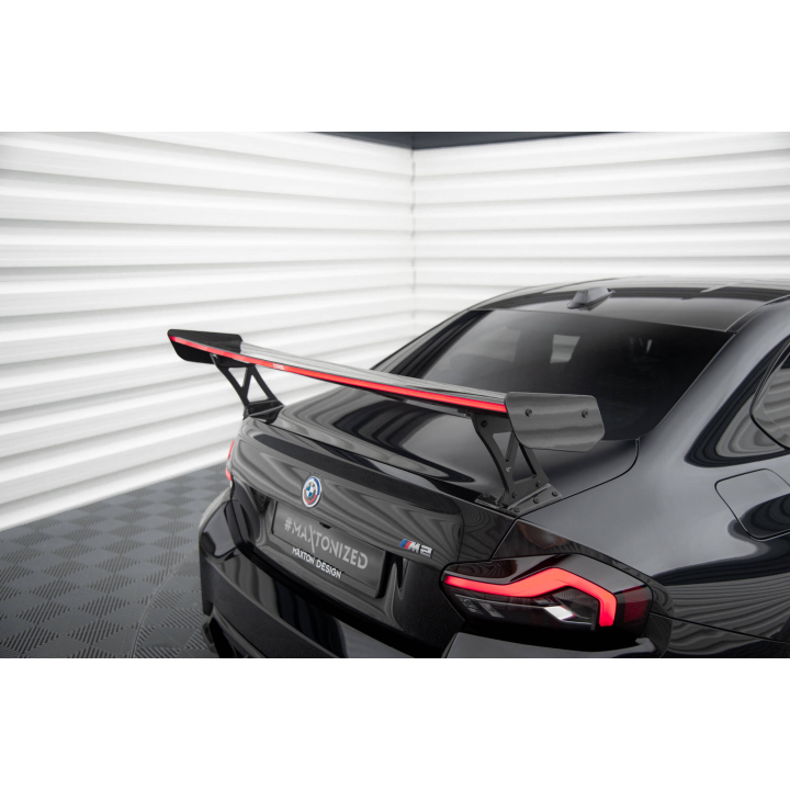 Karbonowy Spoiler Z Zewnętrznymi Wspornikami + Światło LED BMW M2 G87 / M240i / 2 M-Pack / 2 Standard G42