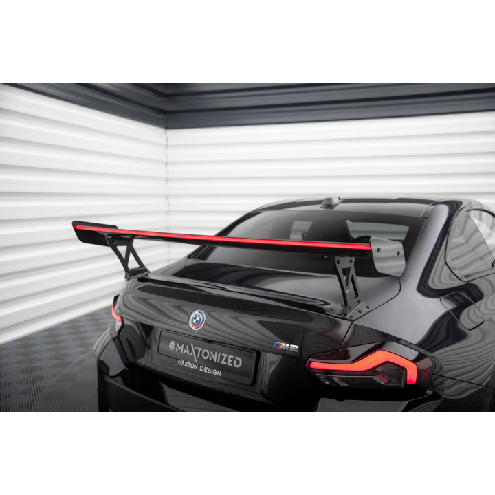 Karbonowy Spoiler Z Zewnętrznymi Wspornikami + Światło LED BMW M2 G87 / M240i / 2 M-Pack / 2 Standard G42