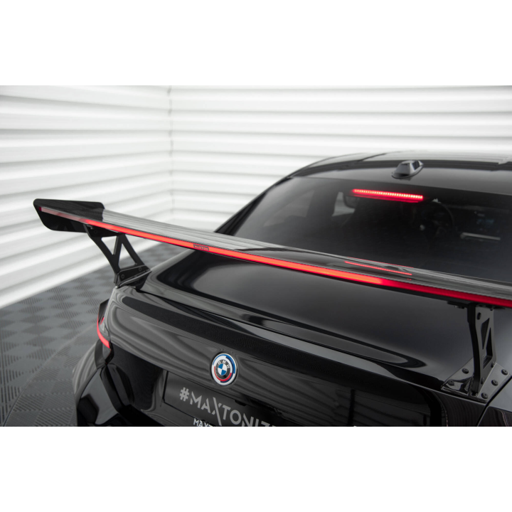 Karbonowy Spoiler Z Zewnętrznymi Wspornikami + Światło LED BMW M2 G87 / M240i / 2 M-Pack / 2 Standard G42
