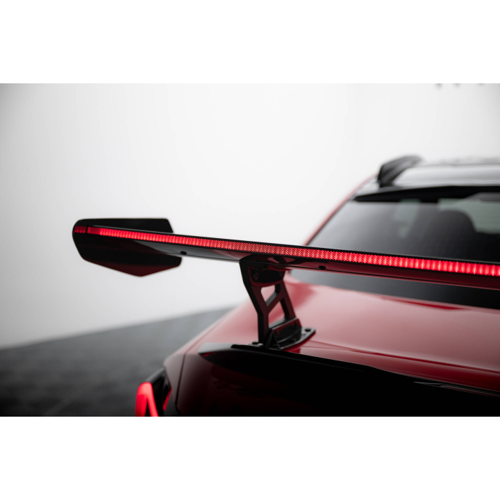 Karbonowy Spoiler Z Wewnętrznymi Wspornikami + LED BMW M2 G87