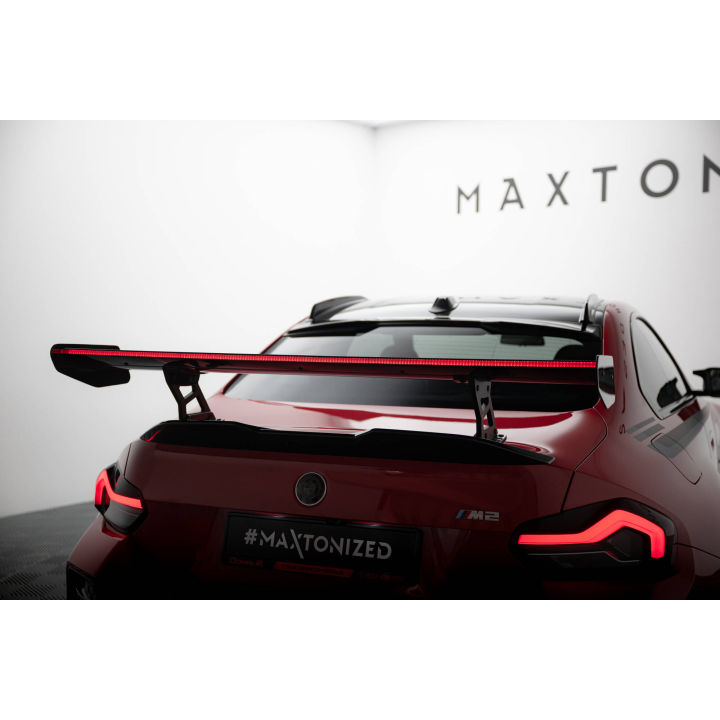 Karbonowy Spoiler Z Wewnętrznymi Wspornikami + LED BMW M2 G87