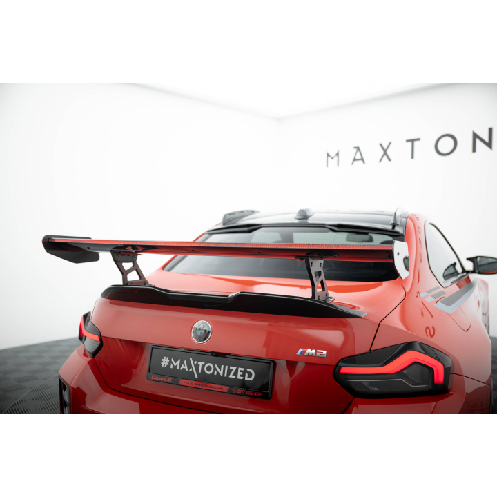 Karbonowy Spoiler Z Wewnętrznymi Wspornikami + LED BMW M2 G87