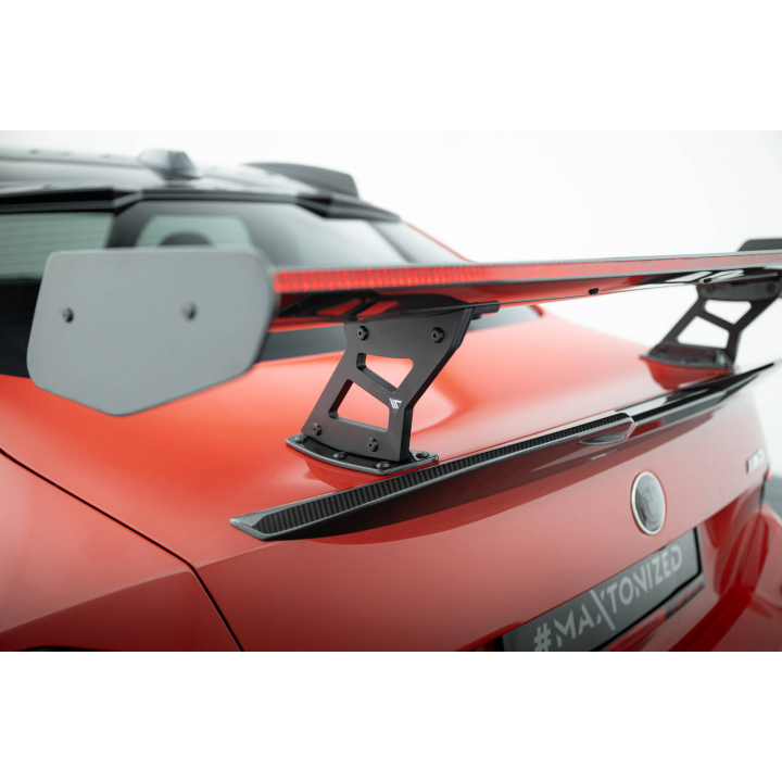 Karbonowy Spoiler Z Wewnętrznymi Wspornikami + LED BMW M2 G87