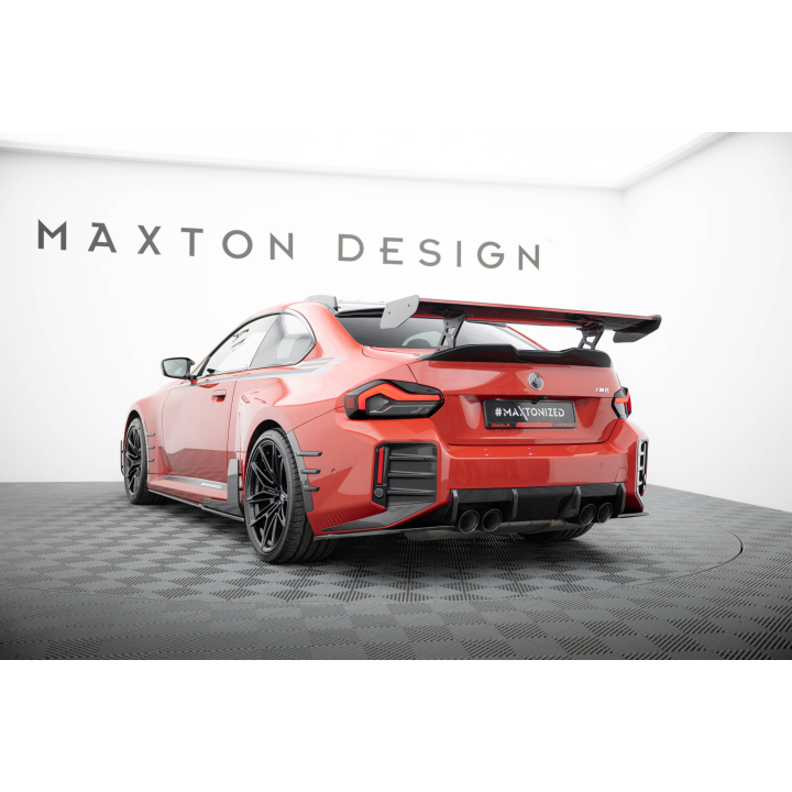 Karbonowy Spoiler Z Wewnętrznymi Wspornikami + LED BMW M2 G87