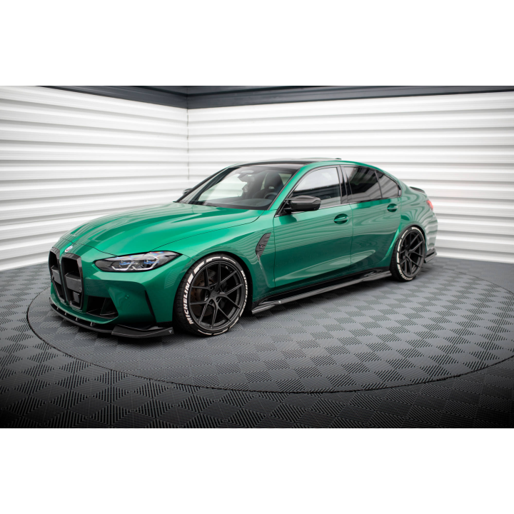 Karbonowe Splittery Boczne Prepreg BMW M3 Sedan / Touring G80 / G81