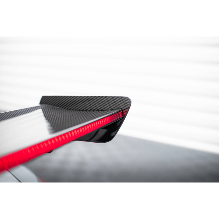 Karbonowy Spoiler Z Wewnętrznymi Wspornikami + LED BMW BMW M3 G80 / M340i G20 / 3 M-Pack G20 / 3 Standard G20