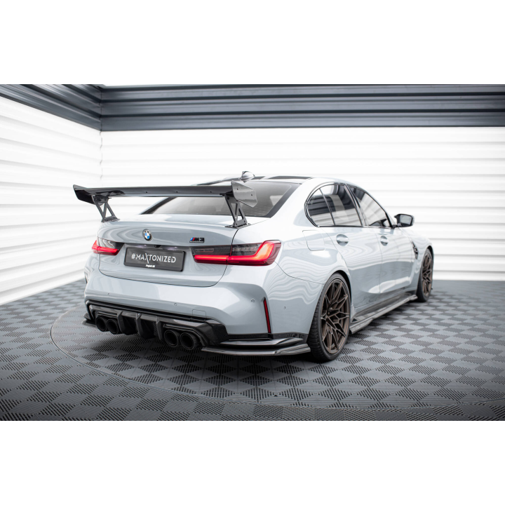 Karbonowy Spoiler Z Zewnętrznymi Wspornikami BMW M3 G80 / M340i G20 / 3 M-Pack G20 / 3 Standard G20