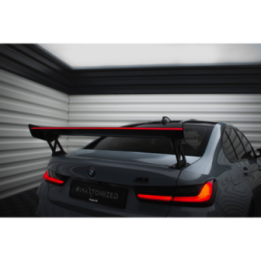 Karbonowy Spoiler Z Zewnętrznymi Wspornikami + LED BMW M3 G80 / M340i G20 / 3 M-Pack G20 / 3 Standard G20