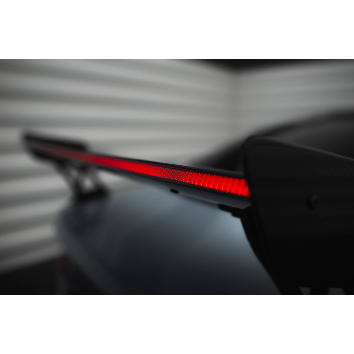 Karbonowy Spoiler Z Zewnętrznymi Wspornikami + LED BMW M3 G80 / M340i G20 / 3 M-Pack G20 / 3 Standard G20