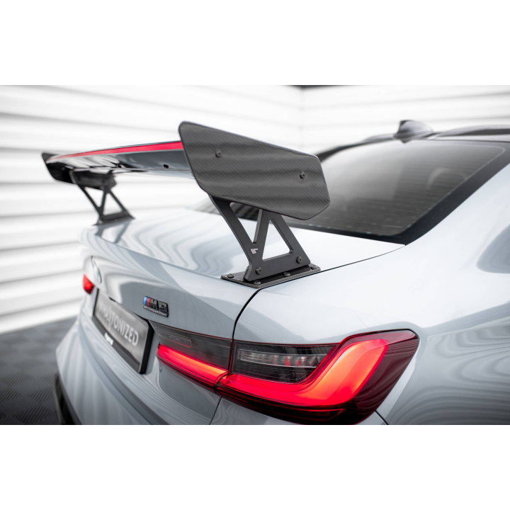 Karbonowy Spoiler Z Zewnętrznymi Wspornikami + LED BMW M3 G80 / M340i G20 / 3 M-Pack G20 / 3 Standard G20
