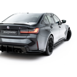 Splittery Tylne Boczne Street Pro V.3 BMW M3 Sedan / Touring G80 / G81