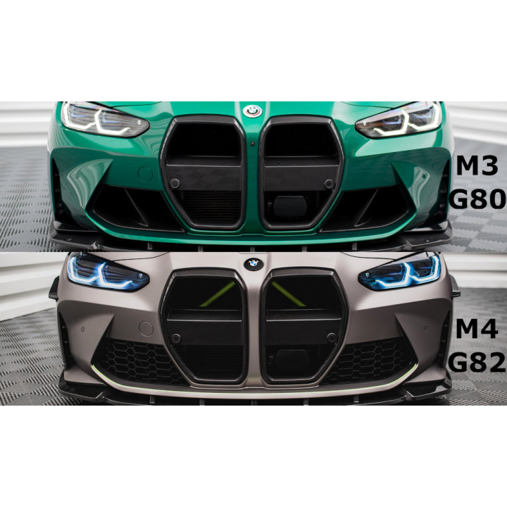 Karbonowy Grill Przedni Prepreg BMW M4 G82  / M3 G80