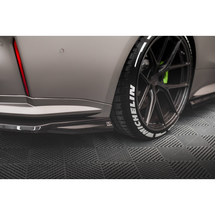 Karbonowe Splittery Tylne Boczne Prepreg BMW M4 G82 / G82 Facelift
