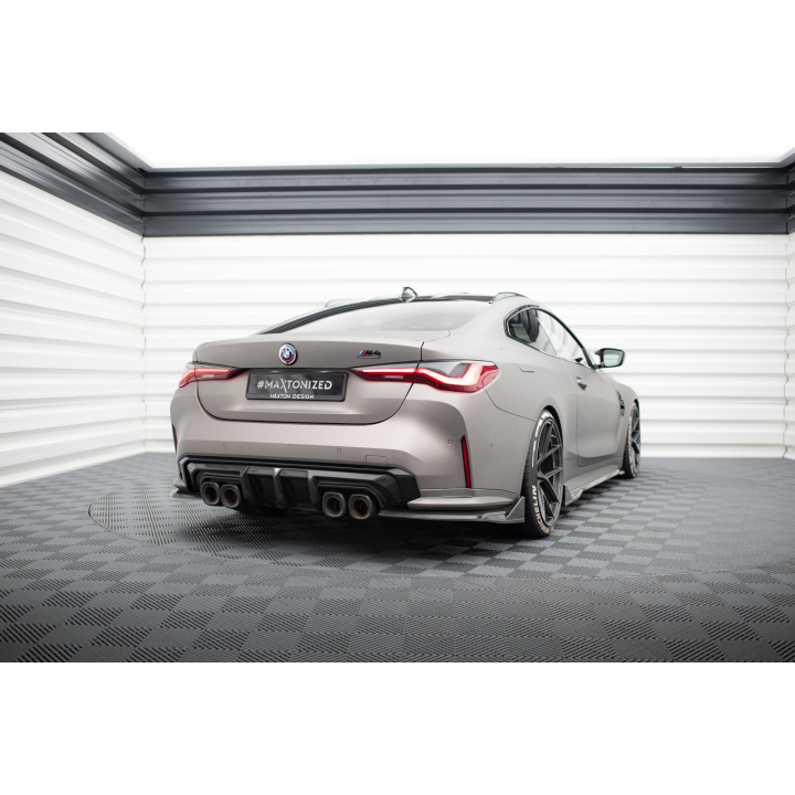 Carbonowe Flapsy Tylne Prepreg BMW M4 G82 / G82 Facelift
