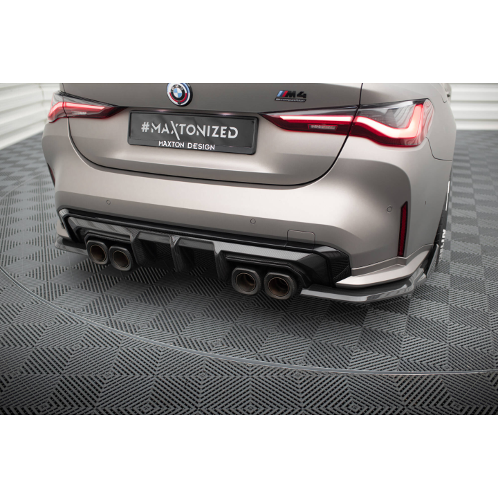 Carbonowe Flapsy Tylne Prepreg BMW M4 G82 / G82 Facelift