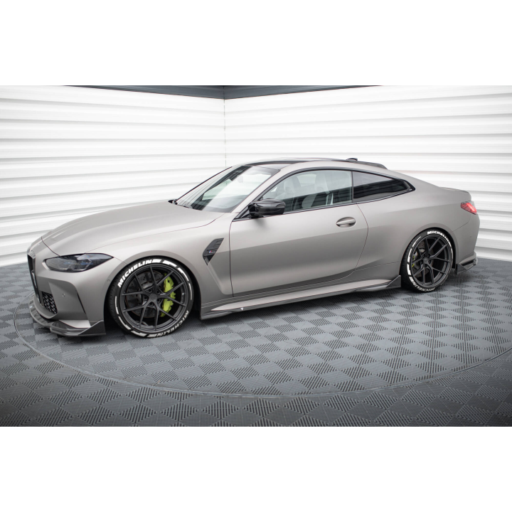 Carbonowe Flapsy Boczne Prepreg BMW M4 G82 / G82 Facelift