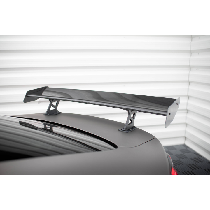 Karbonowy Spoiler Z Wewnętrznymi Wspornikami + LED BMW M4 G82 / G82 Facelift / M440i / 4 M-Pack G22 / G22 Facelift